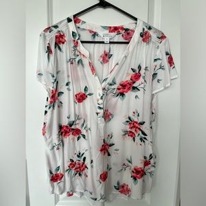 Embroidered top